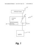 Environment Activated Automatic Shut-off Switch System and Method diagram and image