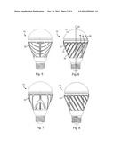 Cooling Structure For Bulb Shaped Solid State Lamp diagram and image