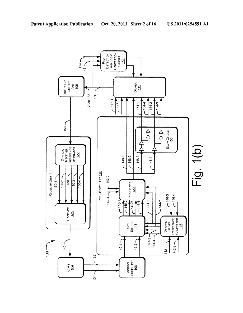 INPUT AND OUTPUT BUFFER INCLUDING A DYNAMIC DRIVER REFERENCE GENERATOR - diagram, schematic, and image 03