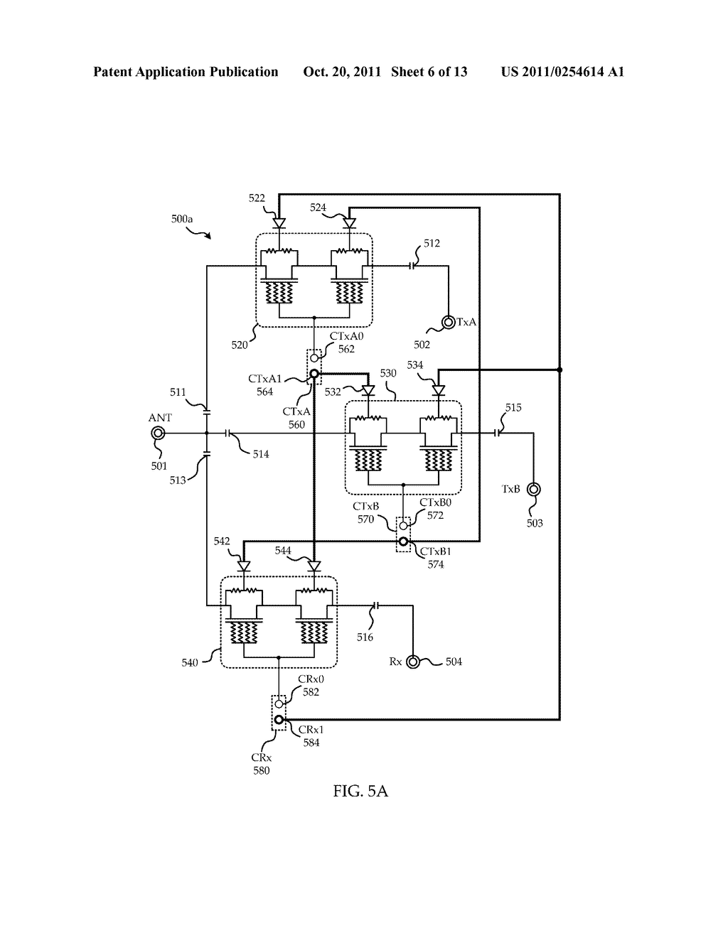 System and Method of Transistor Switch Biasing in a High Power     Semiconductor Switch - diagram, schematic, and image 07