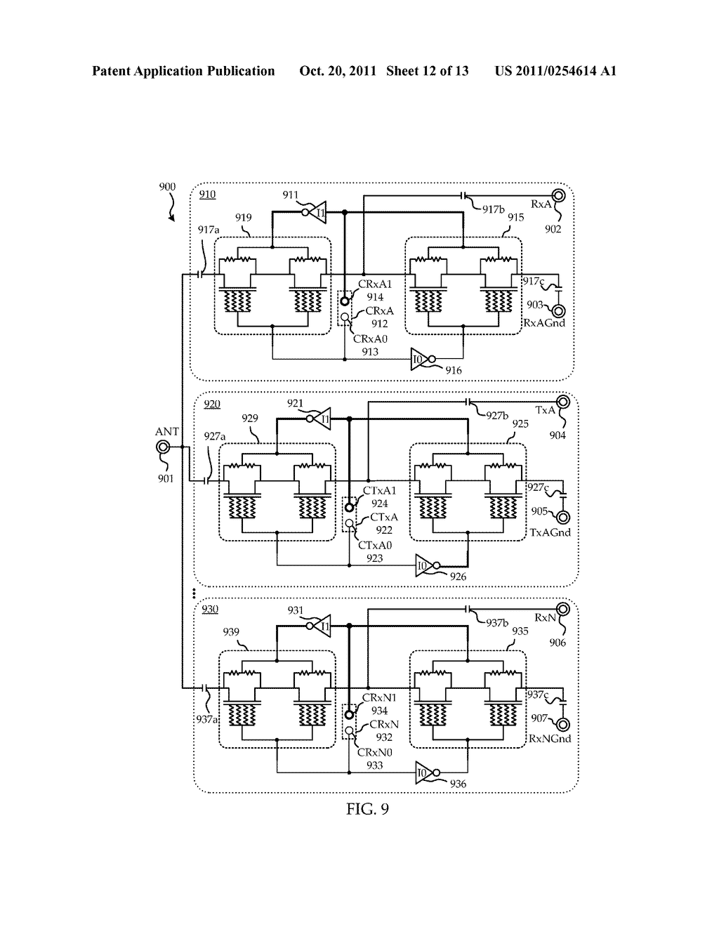 System and Method of Transistor Switch Biasing in a High Power     Semiconductor Switch - diagram, schematic, and image 13