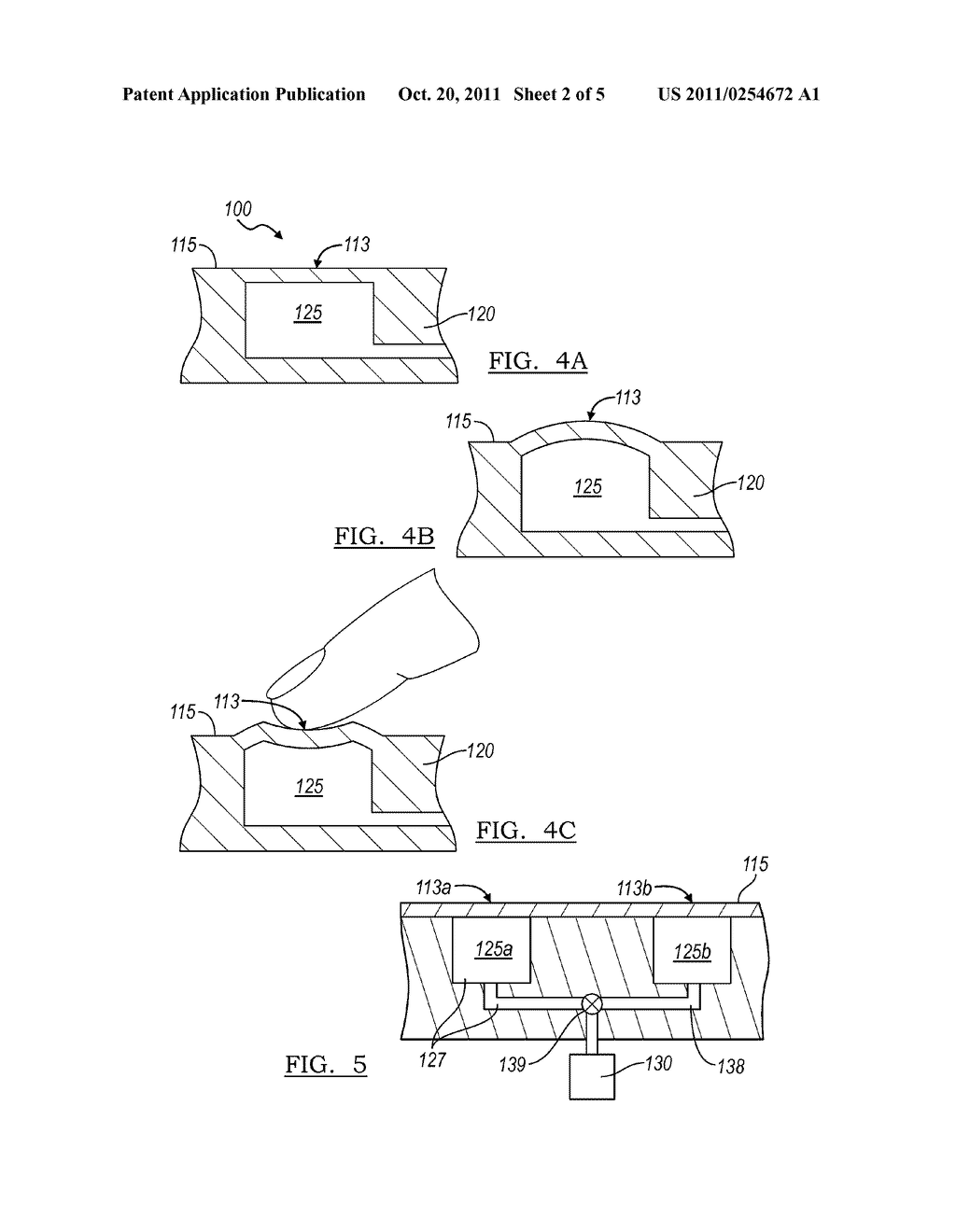 Method for Actuating a Tactile Interface Layer - diagram, schematic, and image 03