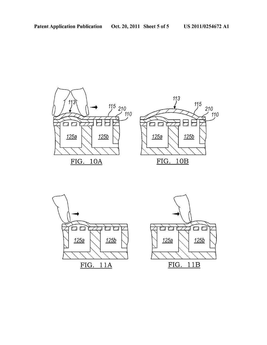 Method for Actuating a Tactile Interface Layer - diagram, schematic, and image 06