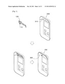 INSERT TYPE ANTENNA MODULE FOR PORTABLE TERMINAL AND METHOD FOR     MANUFACTURING THE SAME diagram and image