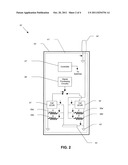 MOBILE WIRELESS COMMUNICATIONS DEVICE WITH SELECTIVE LOAD SWITCHING FOR     ANTENNAS AND RELATED METHODS diagram and image