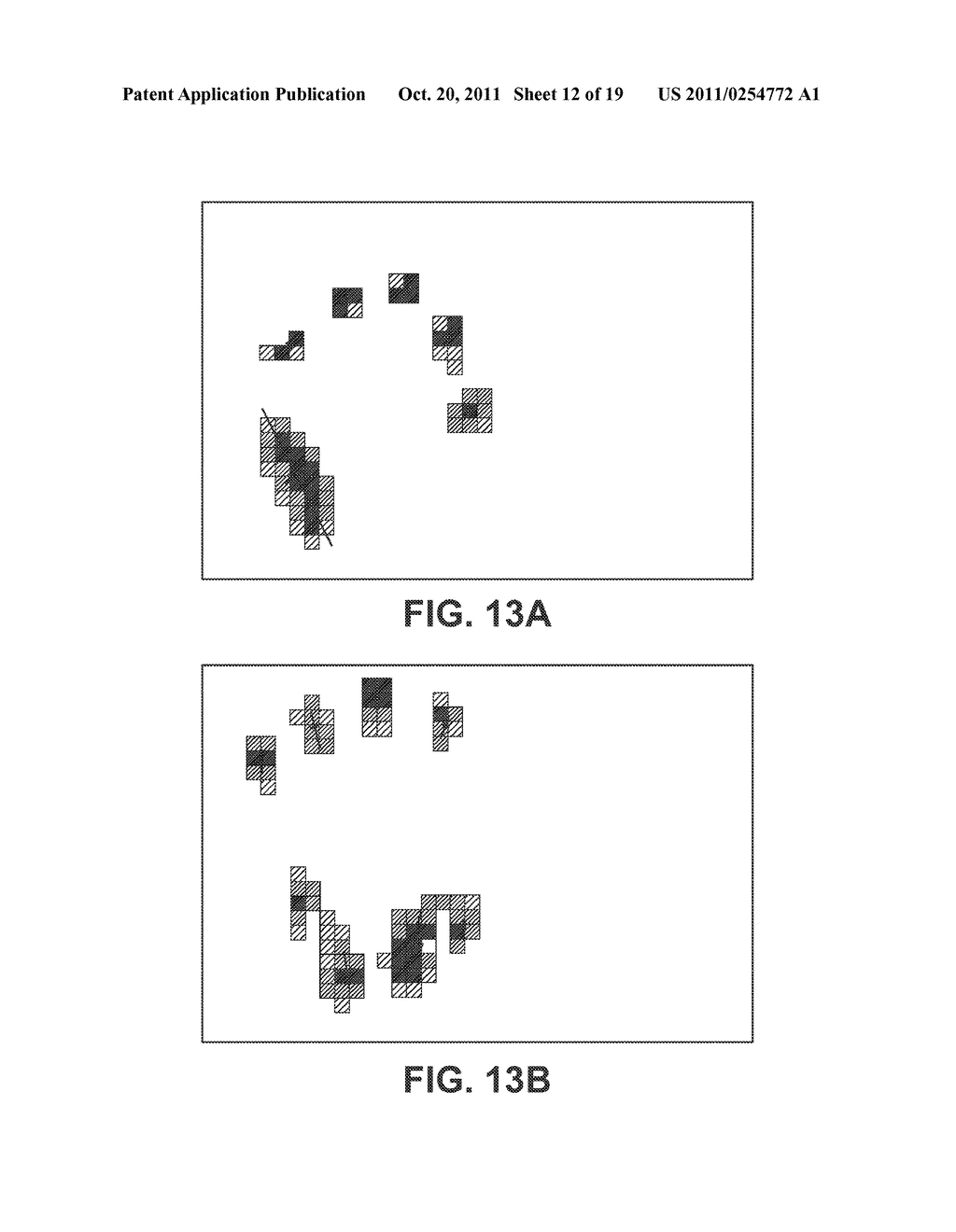 TECHNIQUES FOR RECOGNIZING MOVEMENT OF ONE OR MORE TOUCHES ACROSS A     LOCATION ON A KEYBOARD GRID ON A TOUCH PANEL INTERFACE - diagram, schematic, and image 13