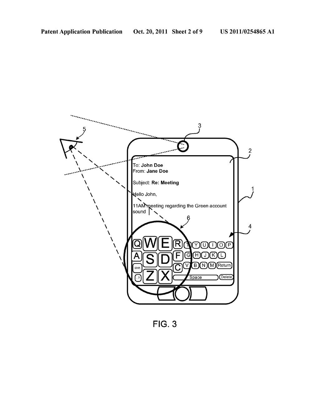 APPARATUS AND METHODS FOR DYNAMICALLY CORRELATING VIRTUAL KEYBOARD     DIMENSIONS TO USER FINGER SIZE - diagram, schematic, and image 03