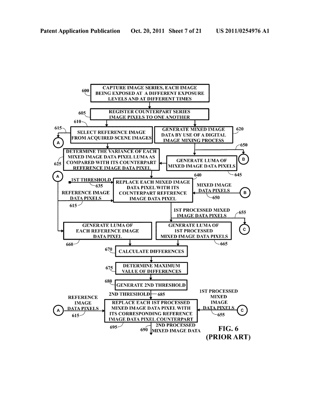 MULTIPLE EXPOSURE HIGH DYNAMIC RANGE IMAGE CAPTURE - diagram, schematic, and image 08