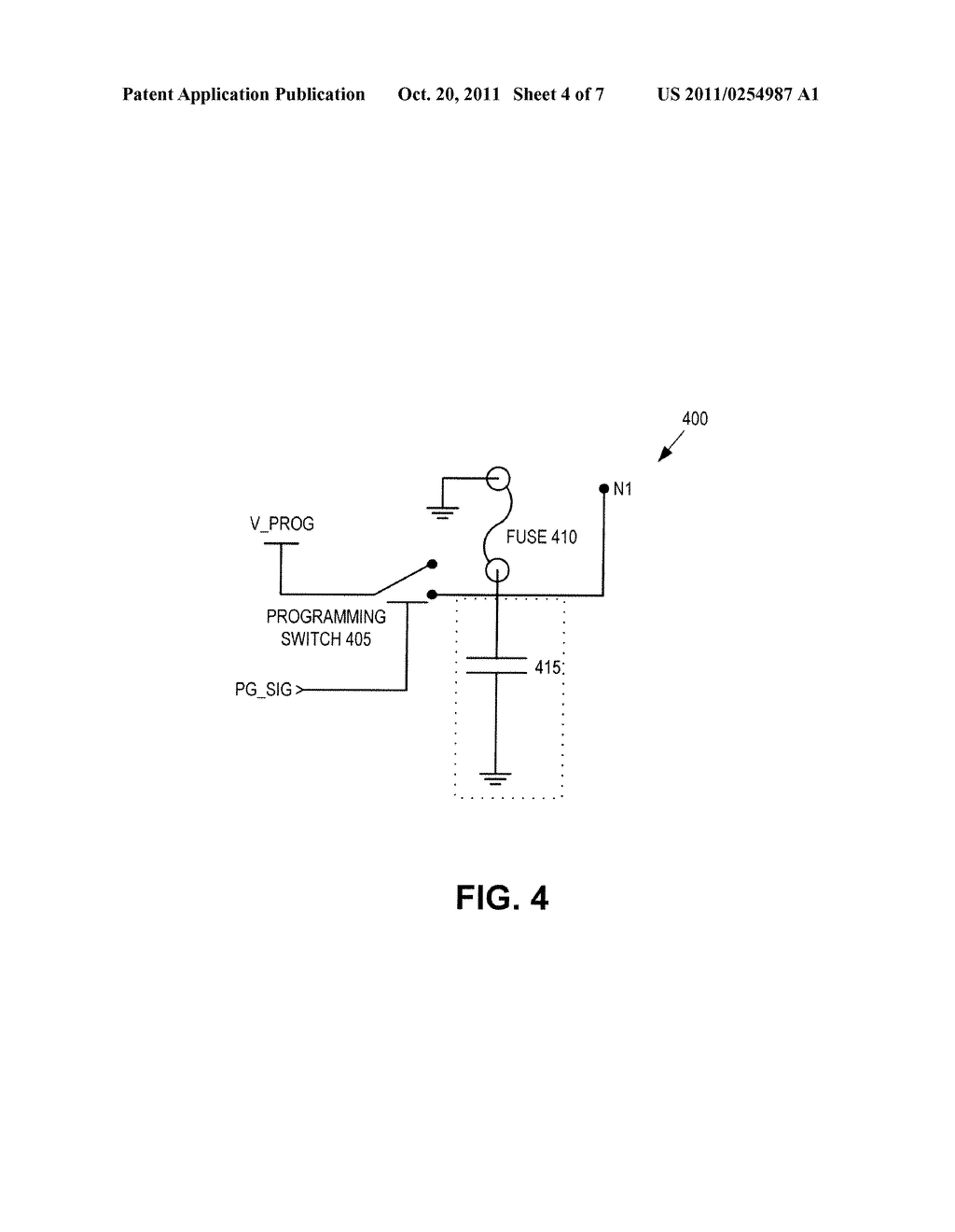 CMOS IMAGE SENSOR ARRAY WITH INTEGRATED NON-VOLATILE MEMORY PIXELS - diagram, schematic, and image 05