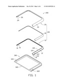 HOUSING AND PORTABLE ELECTRONIC DEVICE USING THE SAME diagram and image