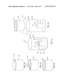 Simulated candle apparatus diagram and image