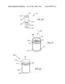 Simulated candle apparatus diagram and image