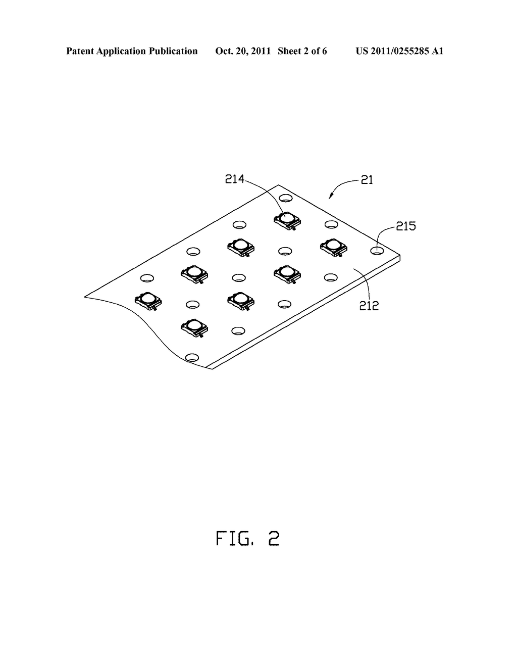 ILLUMINATION DEVICE WITH HEAT DISSIPATION STRUCTURES - diagram, schematic, and image 03