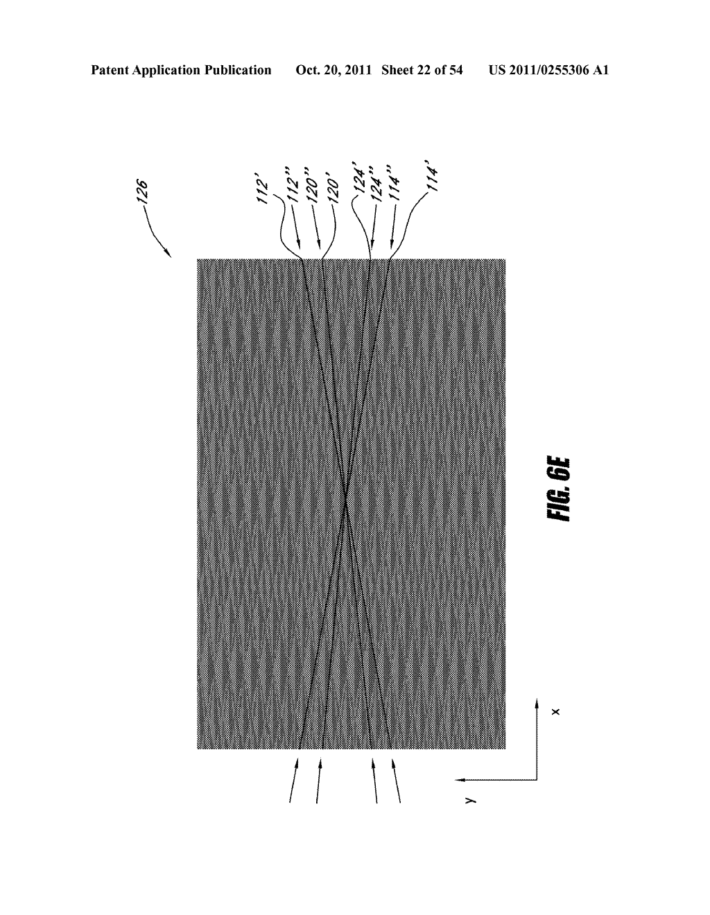 LIGHT ENHANCING STRUCTURES WITH A PLURALITY OF ARRAYS OF ELONGATE FEATURES - diagram, schematic, and image 23