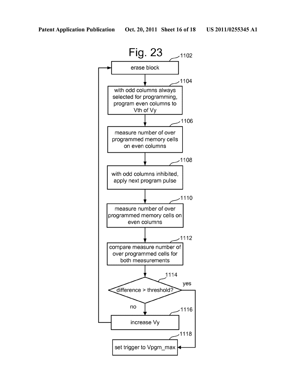 PROGRAMMING NON-VOLATILE STORAGE INCLUDNG REDUCING IMPACT FROM OTHER     MEMORY CELLS - diagram, schematic, and image 17