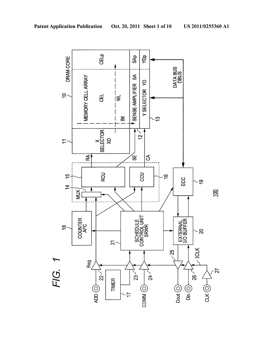 SEMICONDUCTOR MEMORY DEVICE AND METHOD FOR CONTROLLING THE SAME - diagram, schematic, and image 02