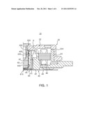 Hydrodynamic bearing assembly, motor provided with hydrodynamic bearing     assembly and recording disc driving device equipped with motor diagram and image