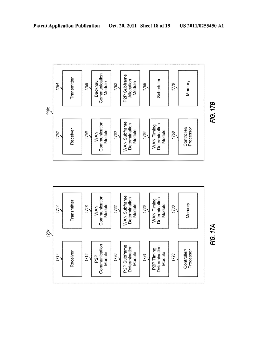 MULTIPLEXING OF PEER-TO-PEER (P2P) COMMUNICATION AND WIDE AREA NETWORK     (WAN) COMMUNICATION - diagram, schematic, and image 19