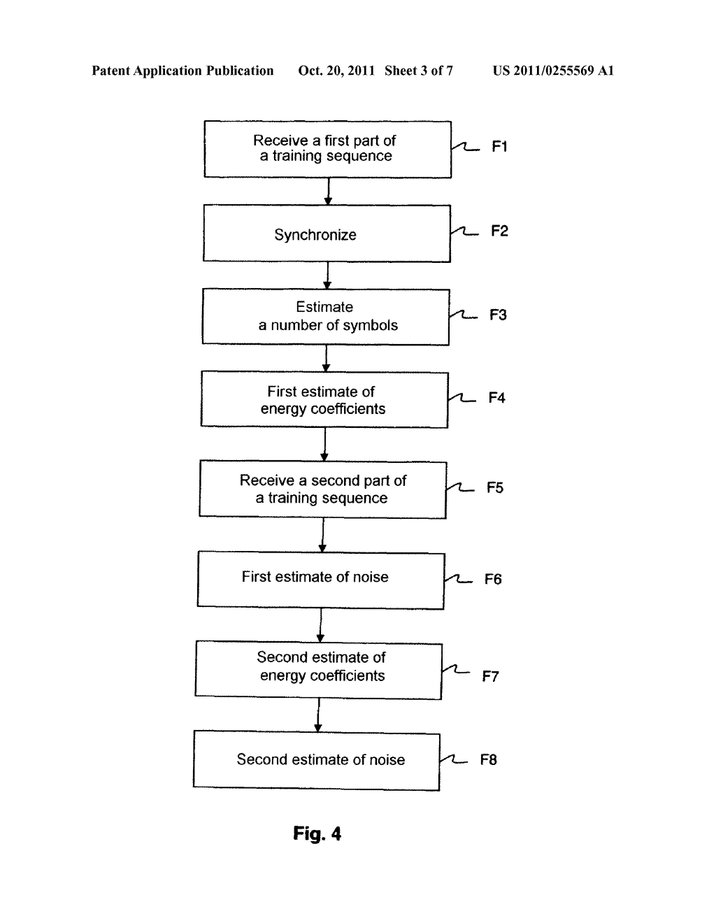 METHOD FOR SENDING PULSES IN A TRANSMISSION CHANNEL - diagram, schematic, and image 04