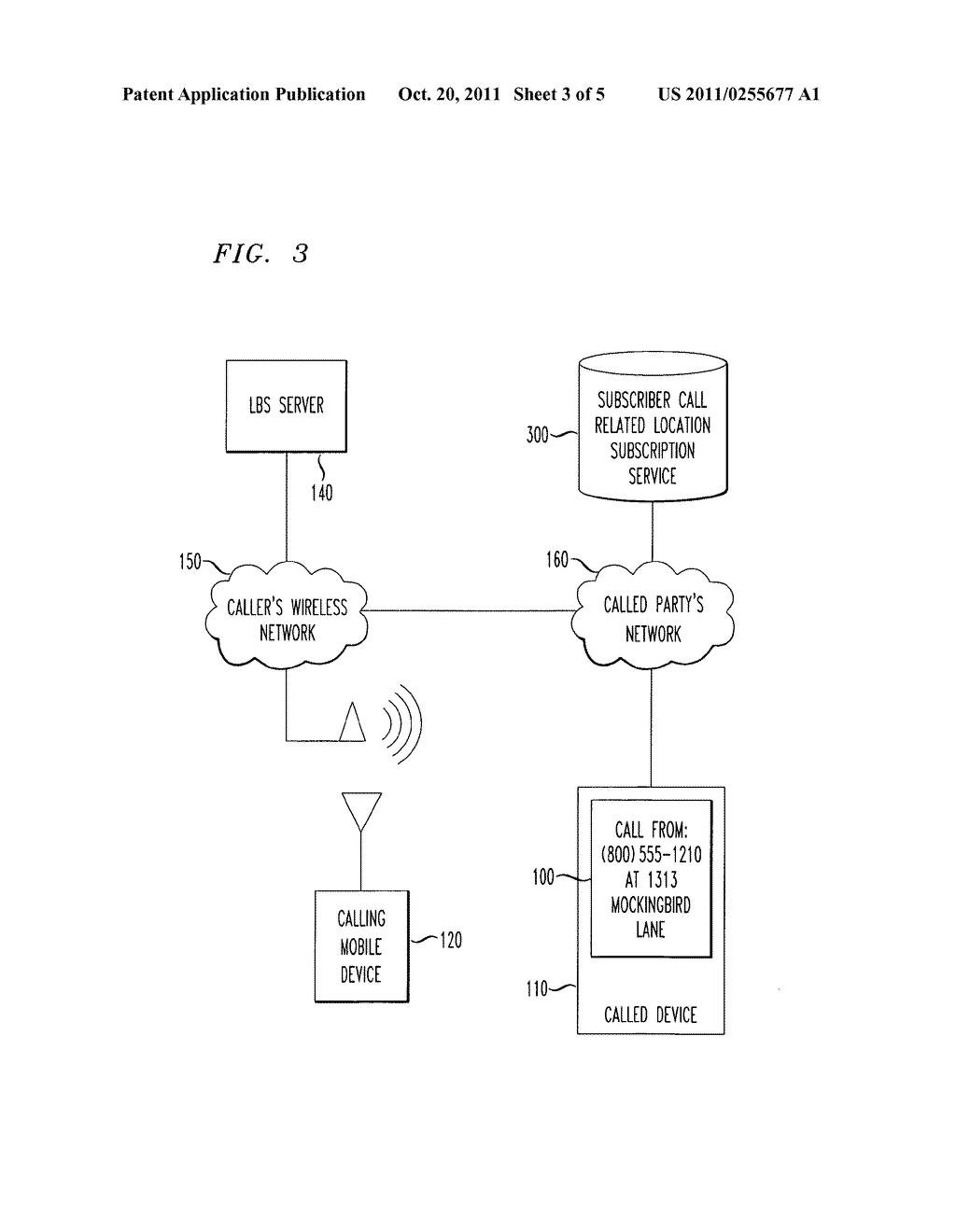 Enhanced location based call related information (Caller ID) - diagram, schematic, and image 04