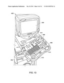 METHOD AND SYSTEM FOR DETERMINING A REGION OF INTEREST IN ULTRASOUND DATA diagram and image