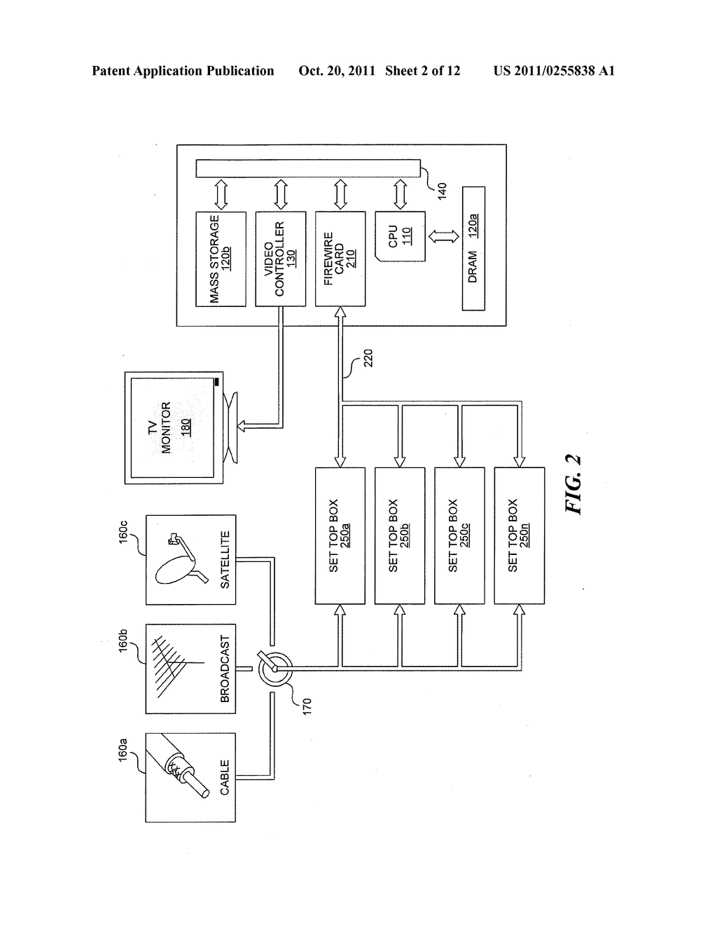 SYSTEMS AND METHODS FOR STORING A PLURALITY OF VIDEO STREAMS ON     RE-WRITABLE RANDOM-ACCESS MEDIA AND TIME- AND CHANNEL-BASED RETRIEVAL     THEREOF - diagram, schematic, and image 03