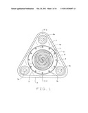 Three stage scroll vacuum pump diagram and image