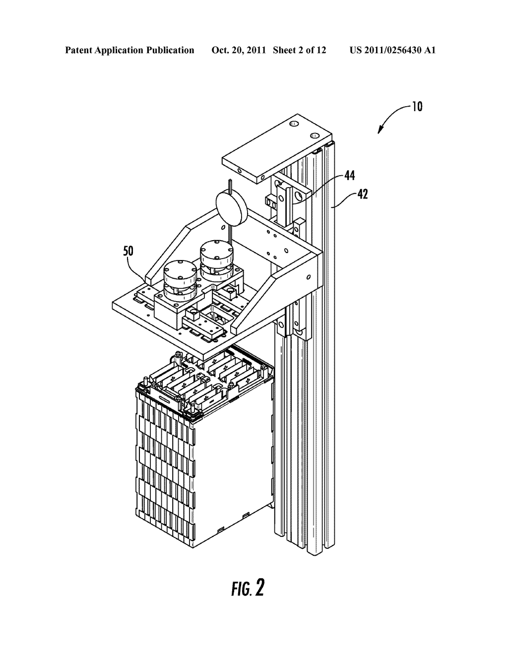 WELD VALIDATION SYSTEM AND METHOD FOR A BATTERY MODULE - diagram, schematic, and image 03