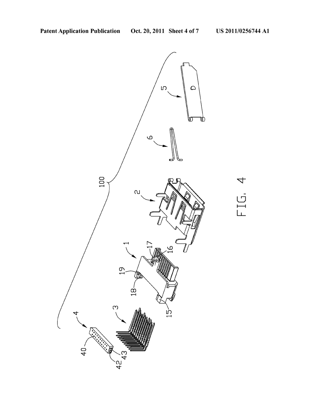 ELECTRICAL CONNECTOR HAVING DUST-PROOF DEVICE WITH SELF-DRIVEN ARRANGEMENT - diagram, schematic, and image 05