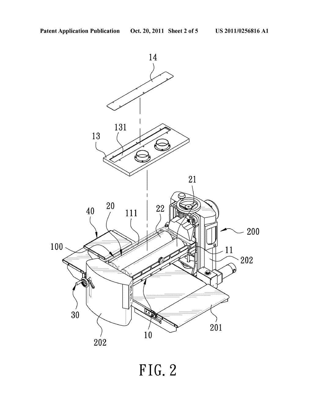 ABRASIVE APPARATUS OF A SANDER - diagram, schematic, and image 03