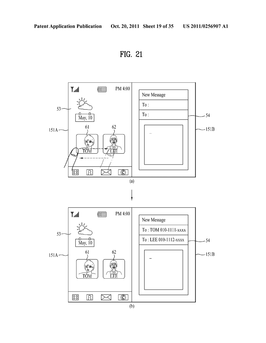 MOBILE TERMINAL AND CONTROLLING METHOD THEREOF - diagram, schematic, and image 20