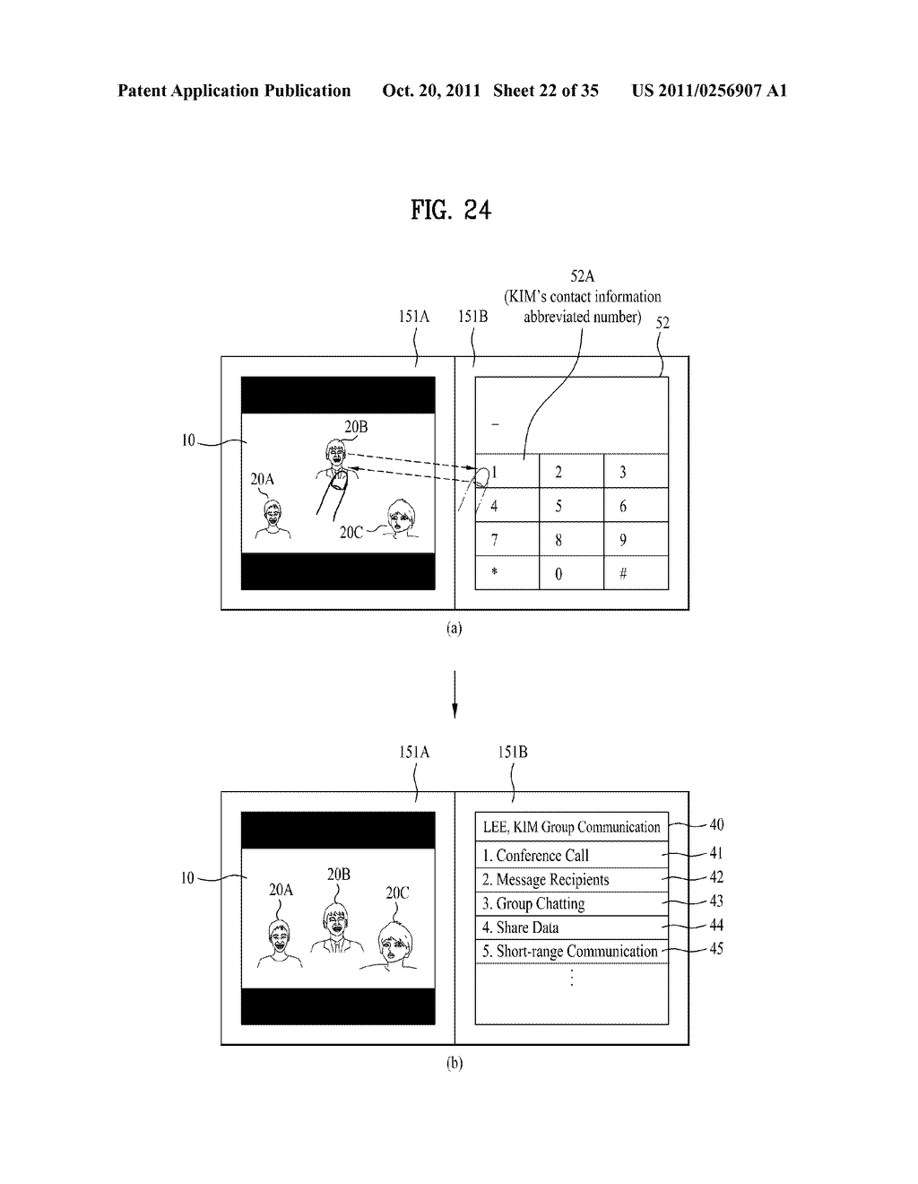 MOBILE TERMINAL AND CONTROLLING METHOD THEREOF - diagram, schematic, and image 23