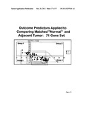 METHODS FOR IDENTIFYING GENES WHICH PREDICT DISEASE OUTCOME FOR PATIENTS     WITH COLON CANCER diagram and image