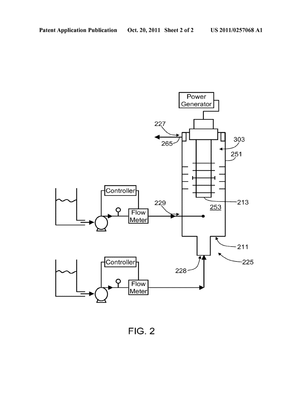 ULTRASONIC TREATMENT CHAMBER FOR PREPARING EMULSIONS - diagram, schematic, and image 03