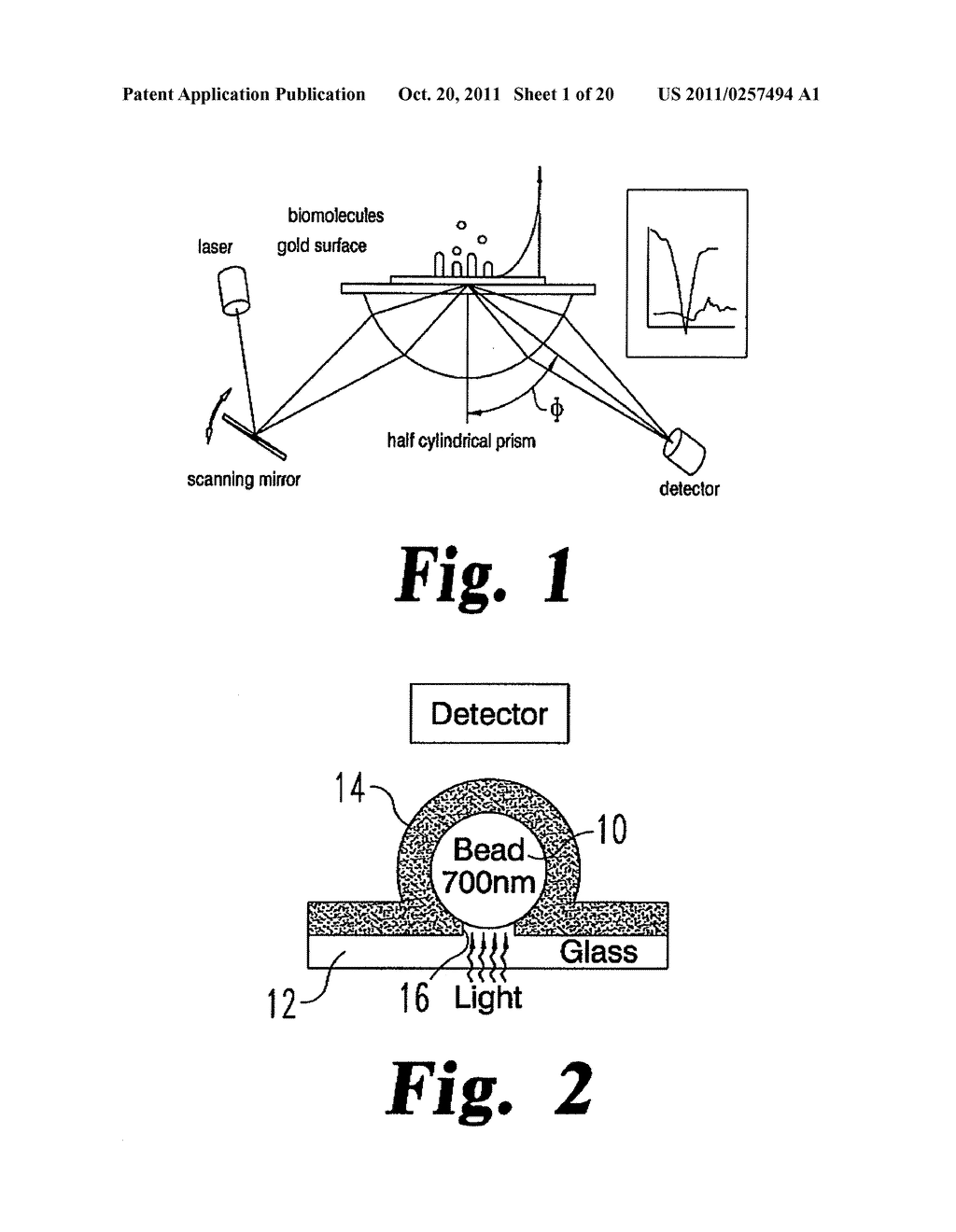 SUB-MICRON SURFACE PLASMON RESONANCE SENSOR SYSTEMS - diagram, schematic, and image 02