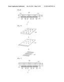 ARM-FASTENING DEVICE FOR SPHYGMOMANOMETER, PULSE SENSOR, SPHYGMOMANOMETER     APPARATUS COMPRISING THE DEVICE AND SENSOR, AND METHOD FOR MANUFACTURING     PULSE SENSOR diagram and image