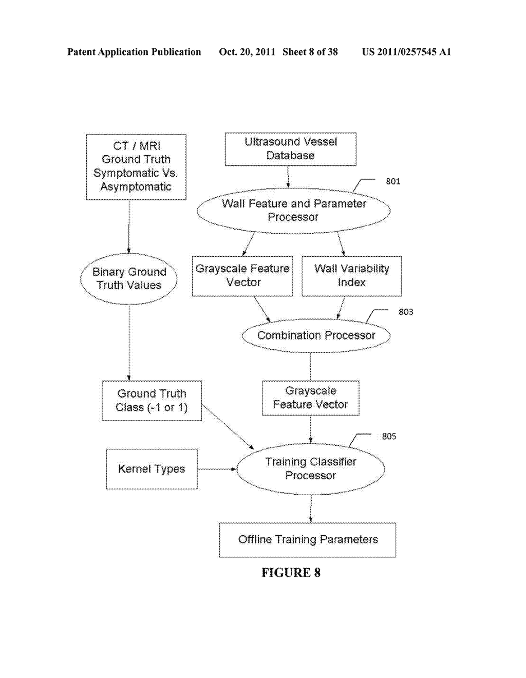 IMAGING BASED SYMPTOMATIC CLASSIFICATION AND CARDIOVASCULAR STROKE RISK     SCORE ESTIMATION - diagram, schematic, and image 09