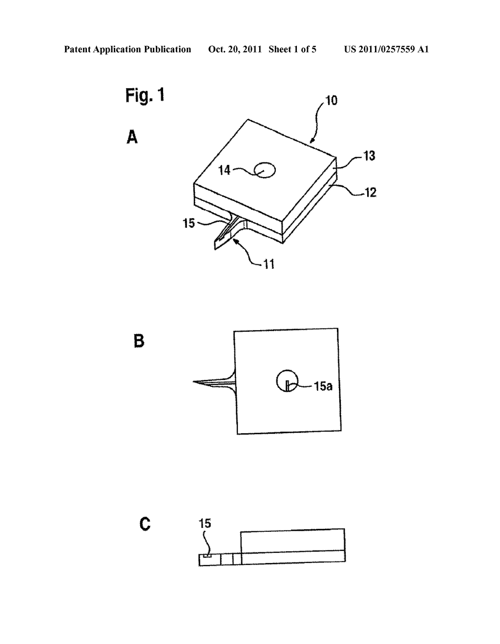 SYSTEM FOR WITHDRAWING SMALL AMOUNTS OF BODY FLUID - diagram, schematic, and image 02