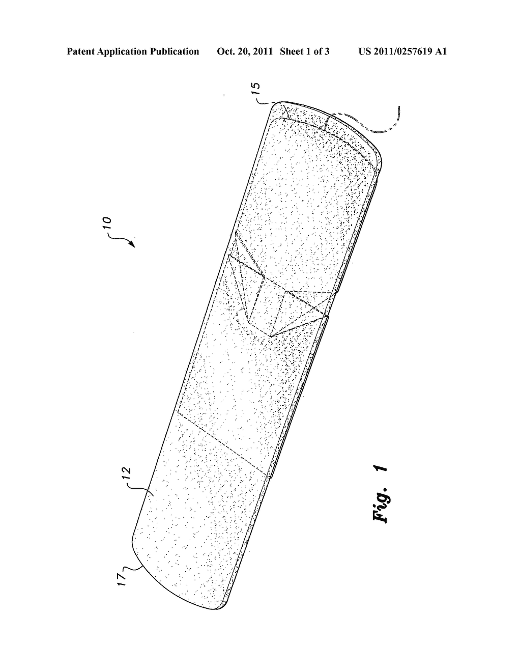 Sanitary napkin with extendable absorbency pad - diagram, schematic, and image 02