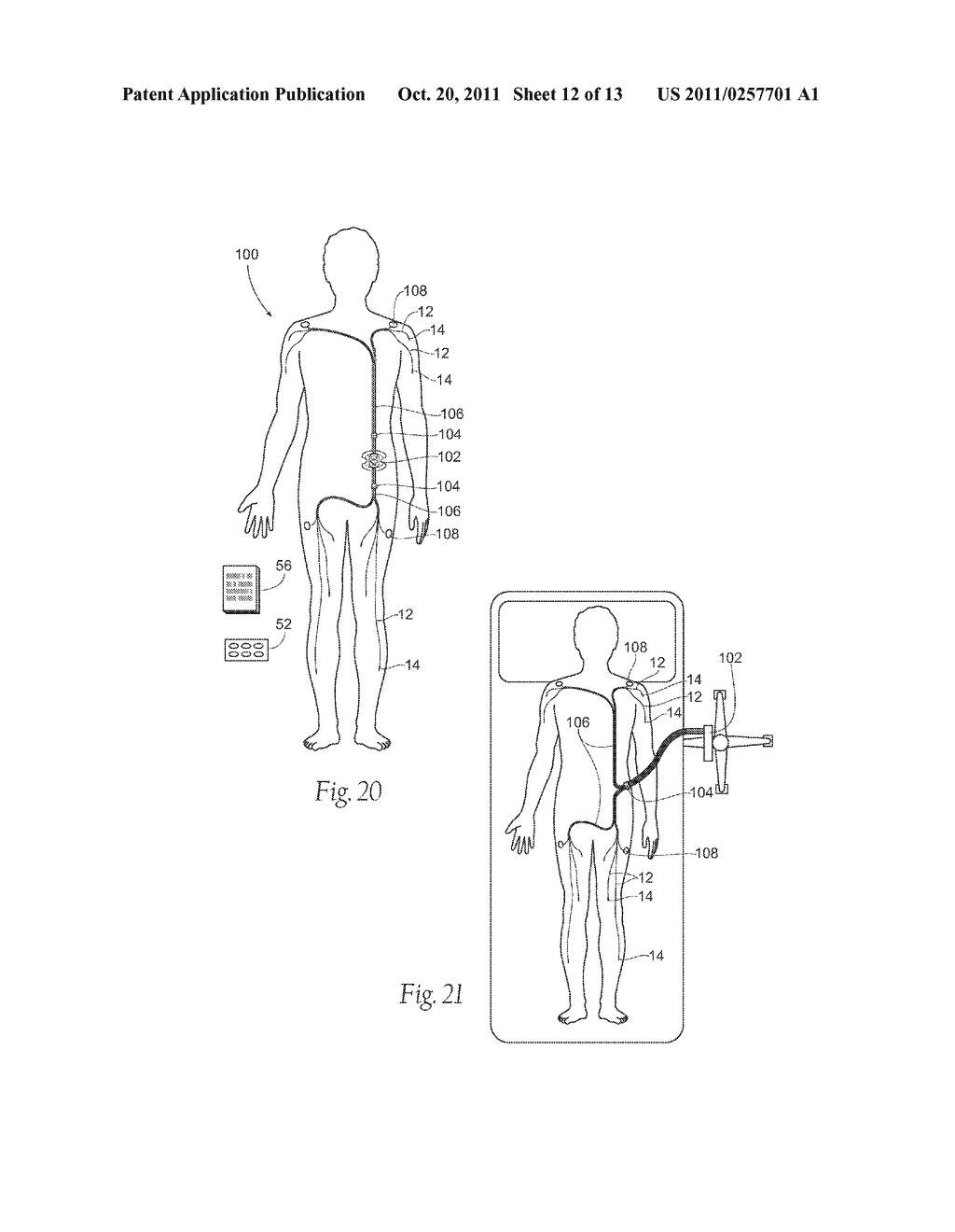 PORTABLE ASSEMBLIES, SYSTEMS AND METHODS FOR PROVIDING FUNCTIONAL OR     THERAPEUTIC NEUROSTIMULATION - diagram, schematic, and image 13