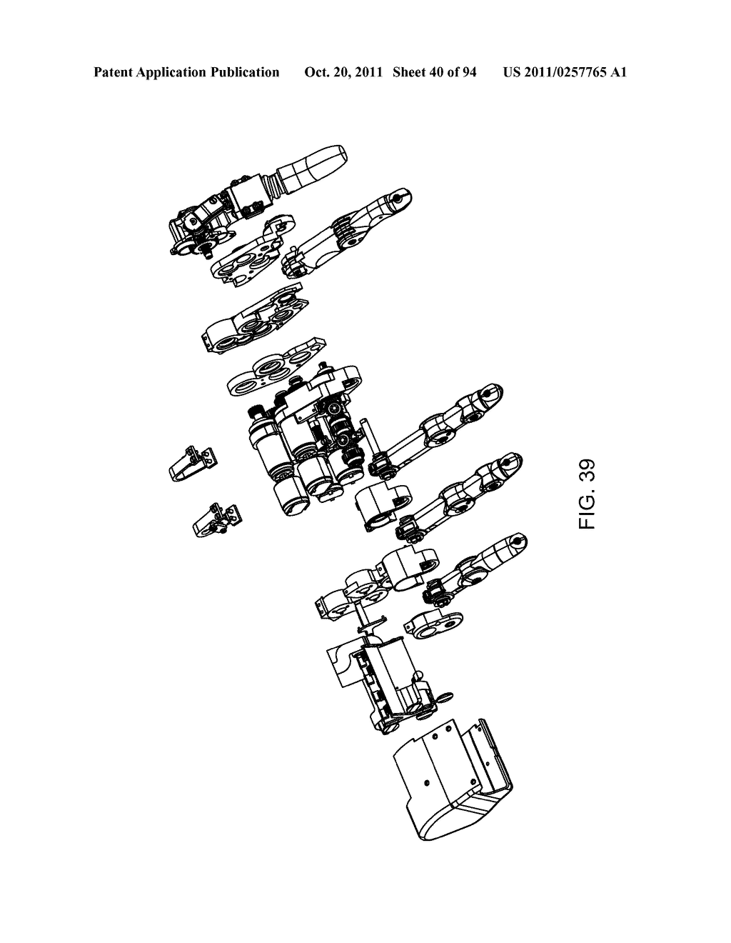 ARM PROSTHETIC DEVICE - diagram, schematic, and image 41