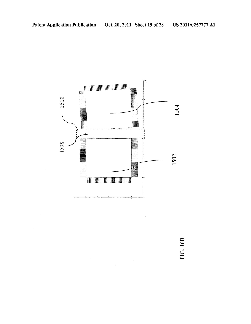 Method and apparatus for performing pattern reconnection after individual     or multipart alignment - diagram, schematic, and image 20