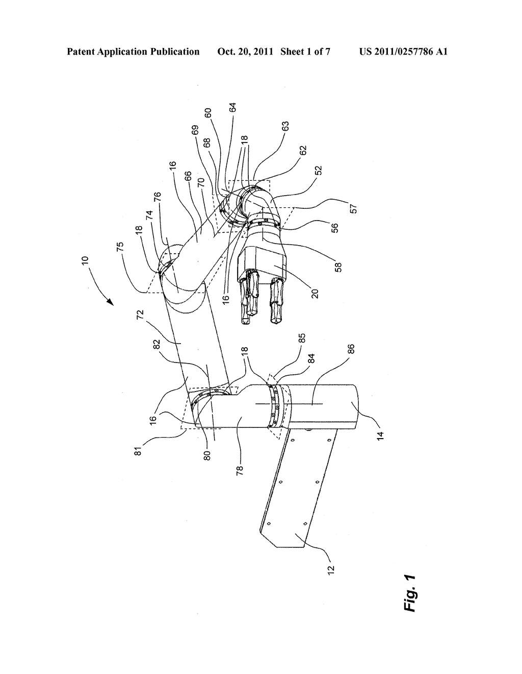 PORTABLE ROBOTIC ARM - diagram, schematic, and image 02