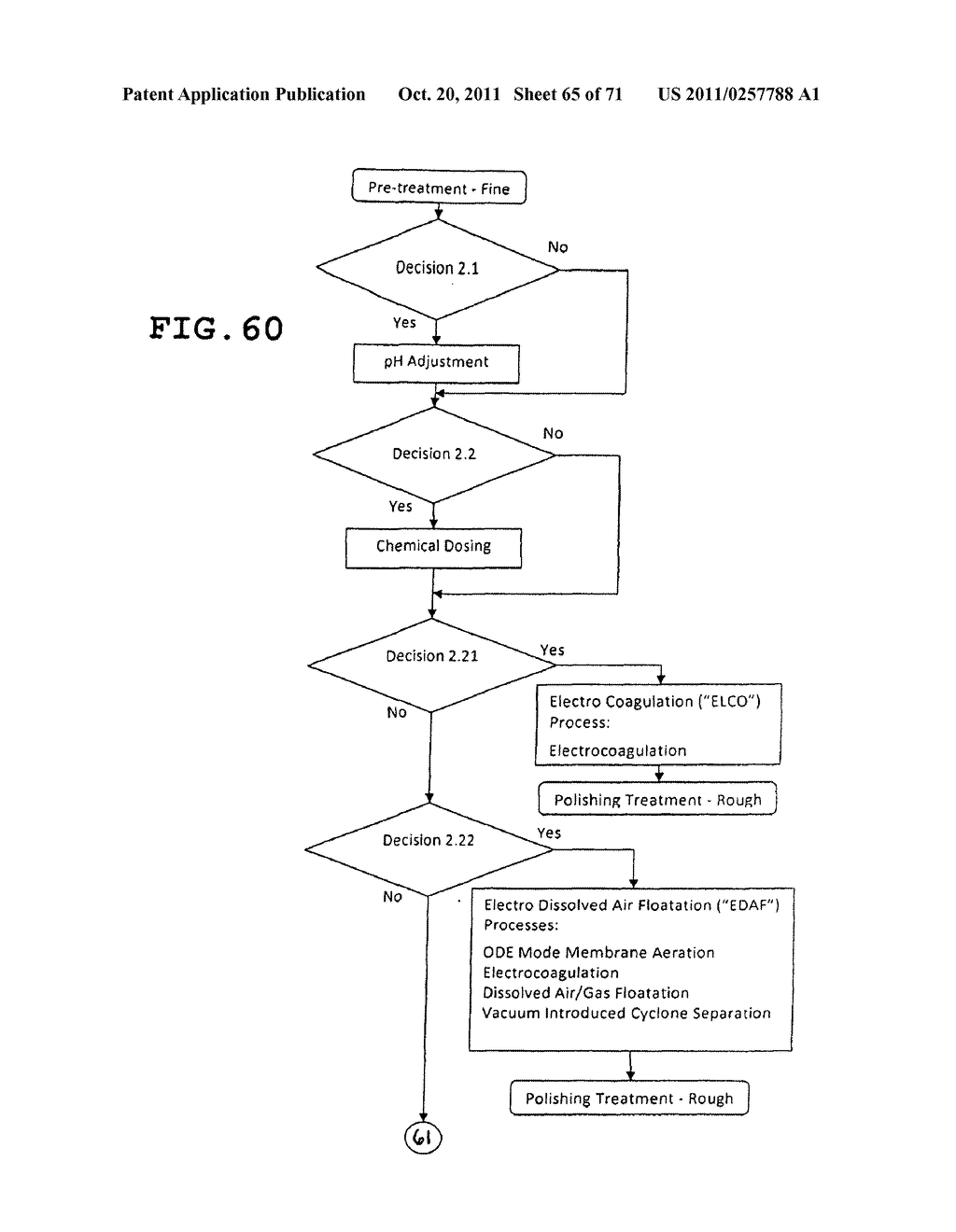 Mobile station and methods for diagnosing and modeling site specific     full-scale effluent treatment facility requirements - diagram, schematic, and image 66