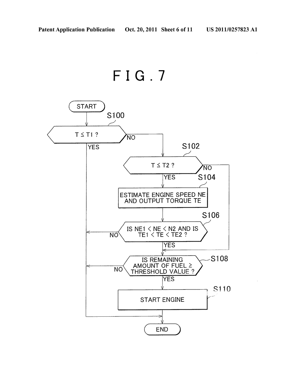 ENGINE STARTING SYSTEM AND ENGINE STARTING METHOD - diagram, schematic, and image 07