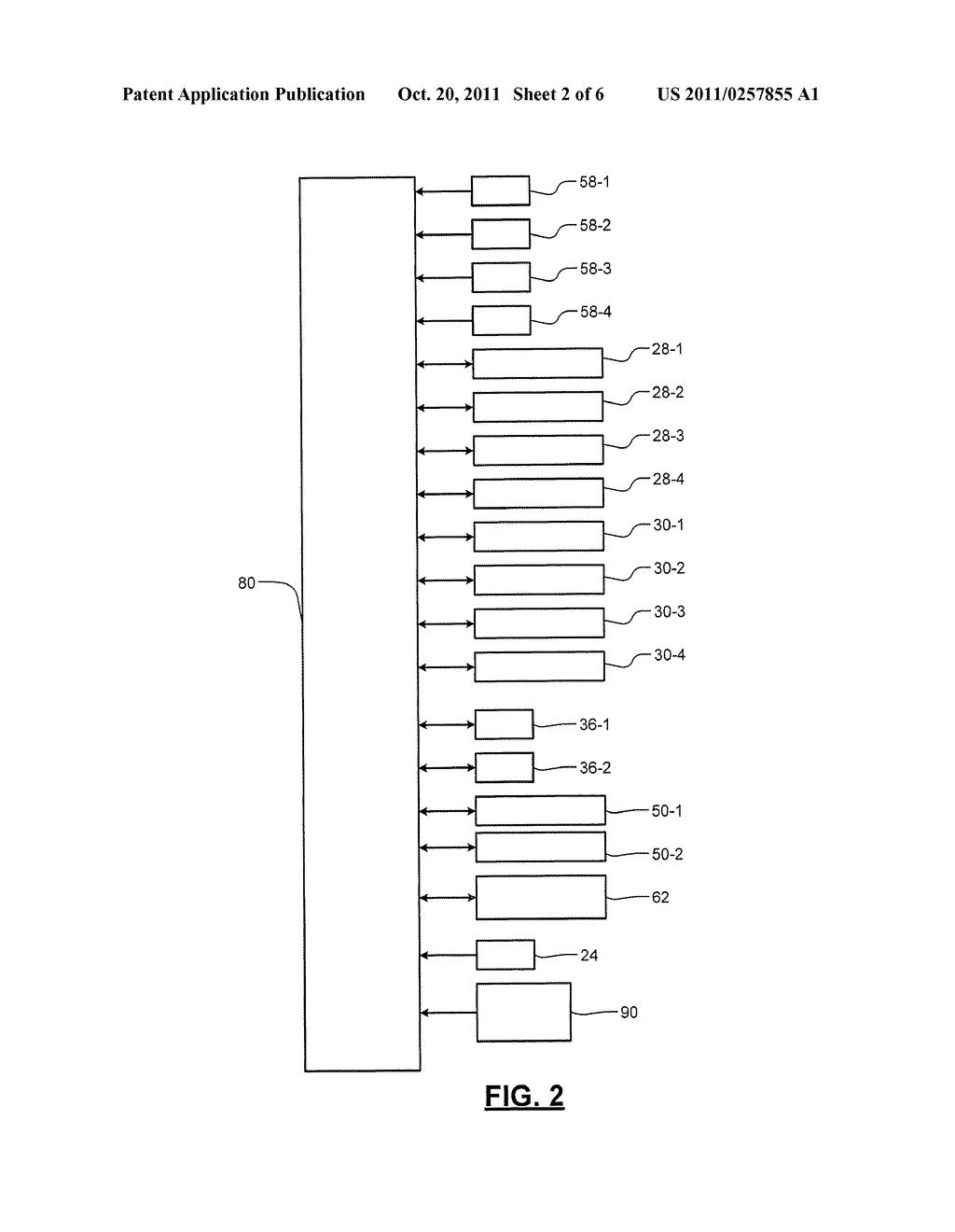 CONTROL SYSTEM AND METHOD FOR SHIFT FORK POSITION IN DUAL CLUTCH     TRANSMISSIONS - diagram, schematic, and image 03