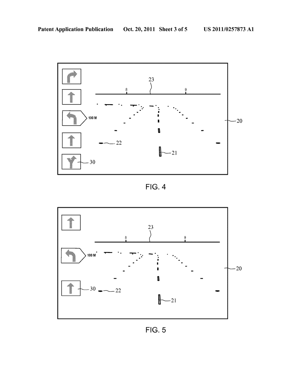 ONBOARD ASSISTANCE DEVICE FOR AIDING THE FOLLOWING OF AN AIRPORT ROUTE BY     AN AIRCRAFT - diagram, schematic, and image 04