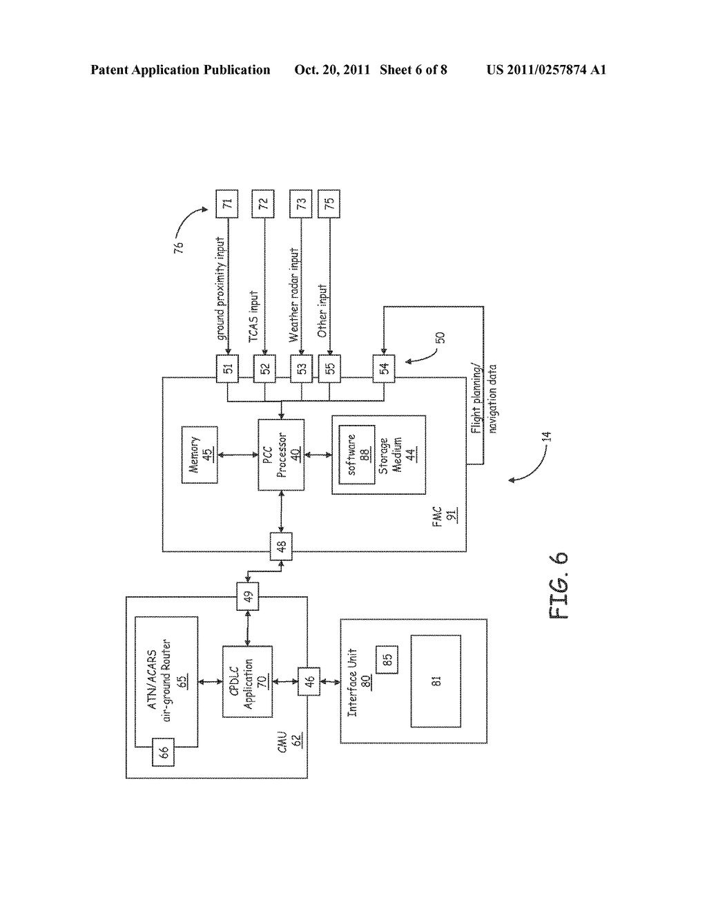 METHOD AND SYSTEM TO AUTOMATICALLY GENERATE A CLEARANCE REQUEST TO DEVIATE     FROM A FLIGHT PLAN - diagram, schematic, and image 07