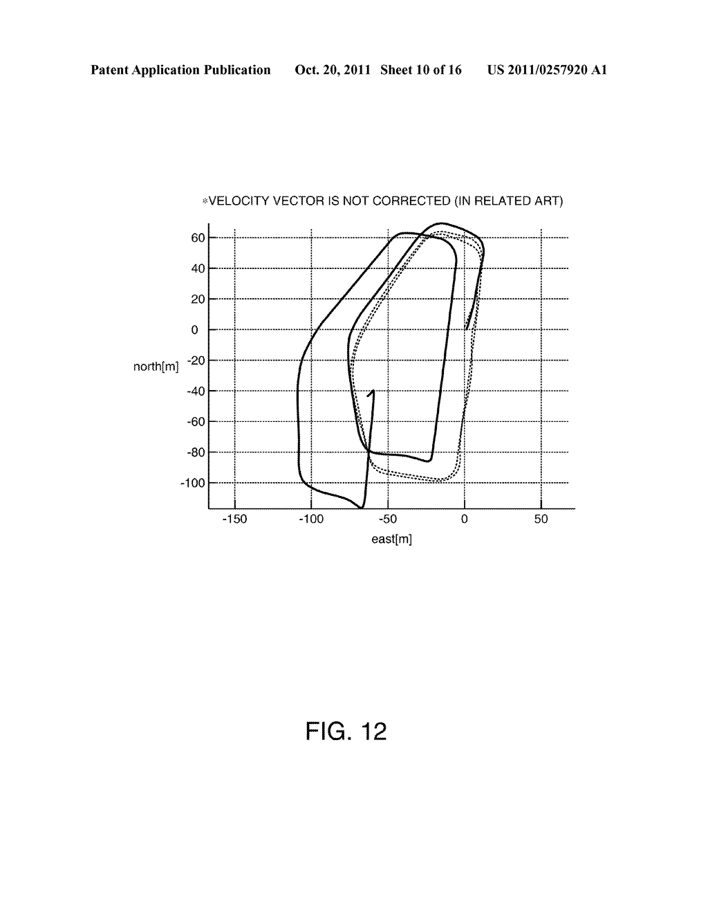 POSITION CALCULATING METHOD AND POSITION CALCULATING DEVICE - diagram, schematic, and image 11