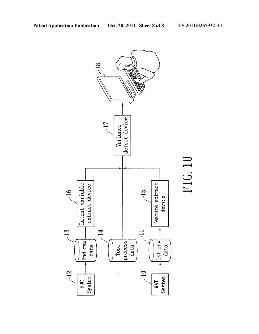 METHOD FOR DETECTING VARIANCE IN SEMICONDUCTOR PROCESSES - diagram, schematic, and image 09